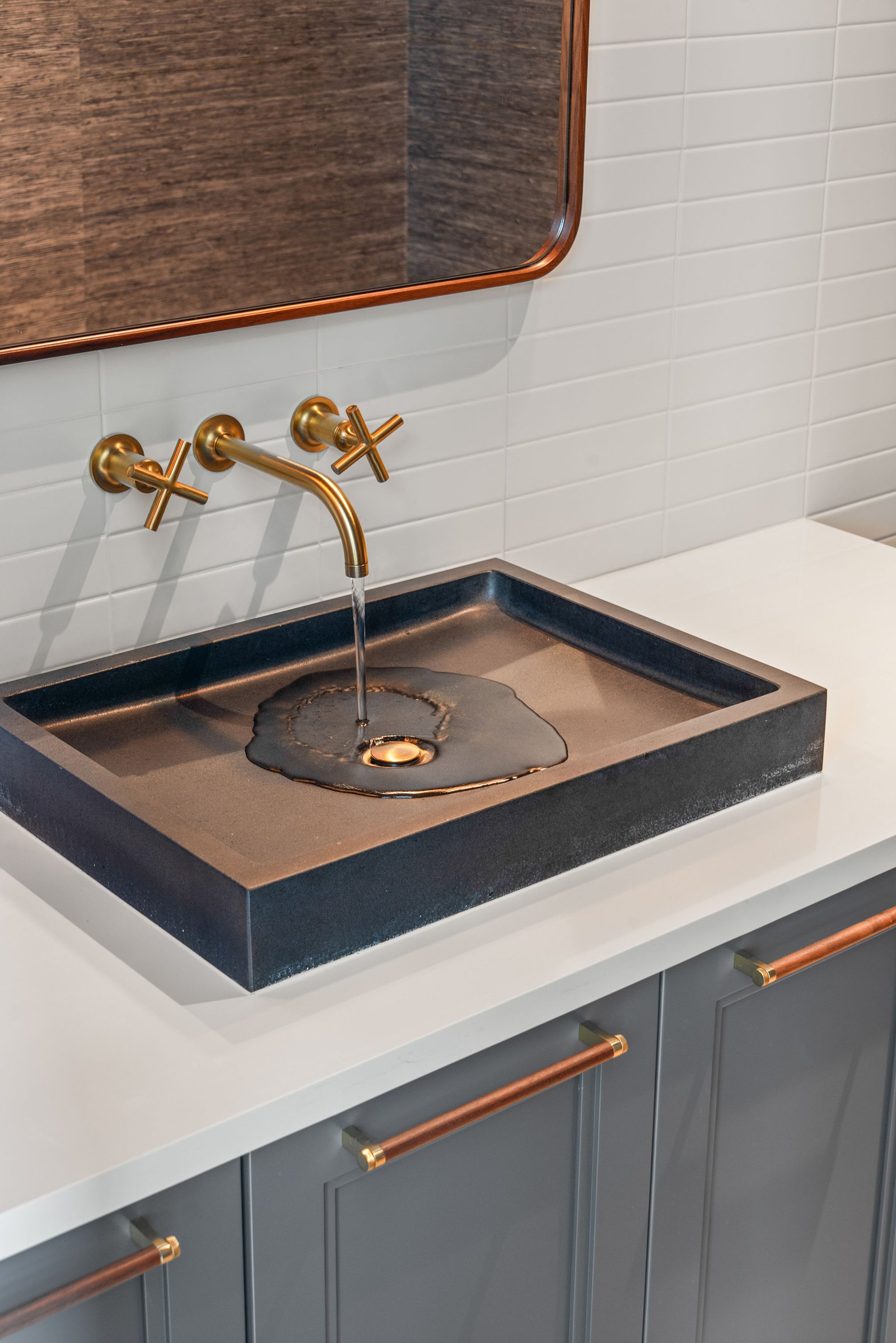 Detail of high end residential contractor workmanship in SW Orlando